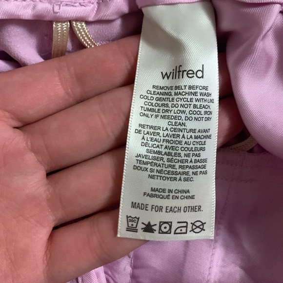 Wilfred paper bag short -size 8 -Orchid petal-new with tags - Picture 9 of 10